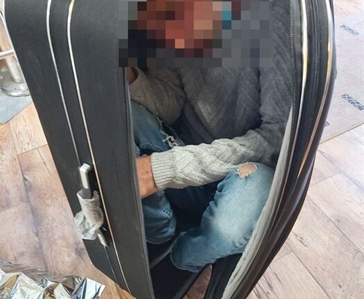 Μυτιλήνη: Κρύφτηκε σε βαλίτσα για να περάσει τους ελέγχους