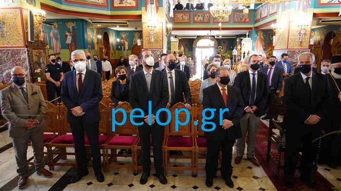 Αίγιο: Γιορτάζει την Πολιούχο Τρυπητή με Λιτανεία σε τζιπ - Παρουσία Βορίδη (Φωτο)