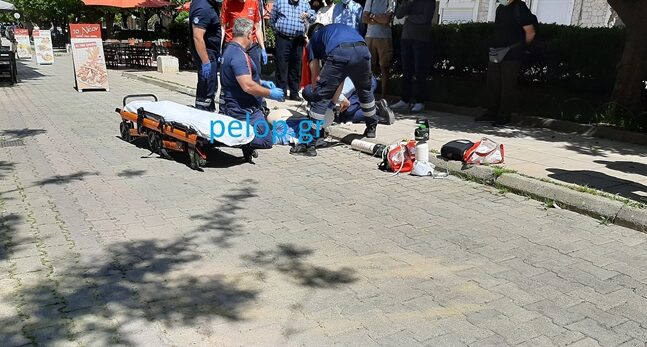 Πάτρα: Ανδρας σωριάστηκε στην Τριών Ναυάρχων - Προσπάθειες να κρατηθεί στη ζωή