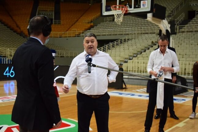 Γιατράς: «Κάναμε κατάθεση ψυχής, υπερήφανος για τους παίκτες μου»