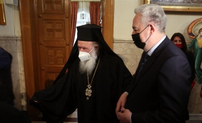 Επίσκεψη του πρωθυπουργού του Μαυροβουνίου στον Αρχιεπίσκοπο Ιερώνυμο