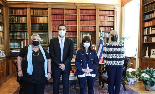 Συμβολική φωτογράφηση της Προέδρου της Δημοκρατίας