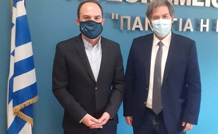Τετ α τετ του Αντιπεριφερειάρχη Ενέργειας με τον αν. Διοικητή του ΠΓΝΠ