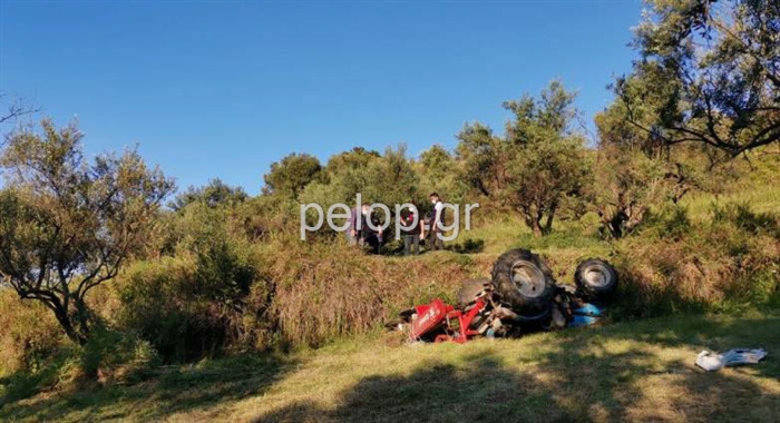 Πάτρα: Νεκρός 47χρονος που καταπλακώθηκε από τρακτέρ στα Συχαινά
