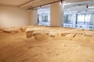 Νέο κατάστημα Lidl στο Ηράκλειο Κρήτης με επισκέψιμο αρχαιολογικό εύρημα στον υπόγειο χώρο στάθμευσης