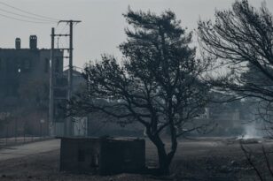 Φωτιά Κορινθία-Δυτ. Αττική: Σε ύφεση η πυρκαγιά - Καμένα πάνω από 55.000 στρέμματα δάσους