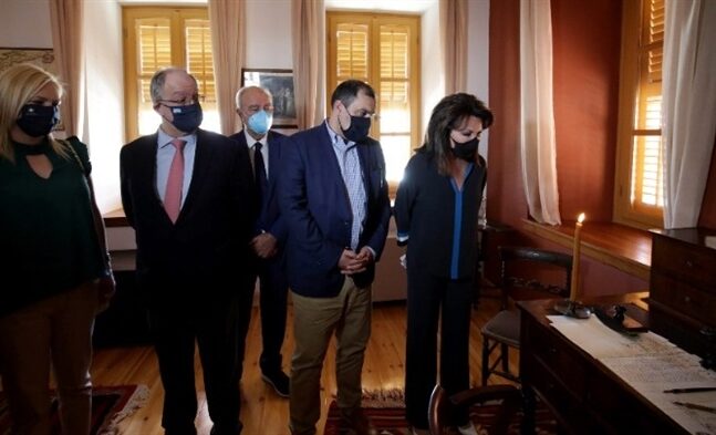 Εγκαίνια της έκθεσης της Βουλής για τον Καποδίστρια