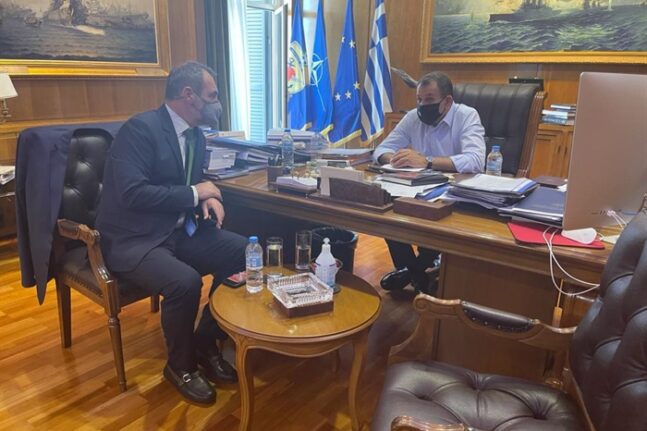 Πάτρα: Κέντρο Ερευνας Τεχνολογιών Αμυνας και Ασφάλειας πρότεινε ο Κατσανιώτης στον Παναγιωτόπουλο