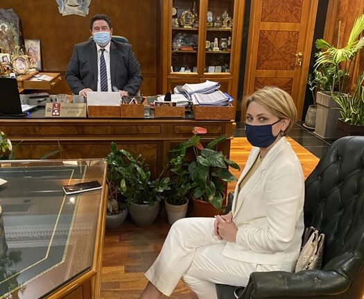 Η Χριστίνα Αλεξοπούλου στον Αρχηγό της Ελληνικής Αστυνομίας για την εγκληματικότητα