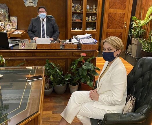 Η Χριστίνα Αλεξοπούλου στον Αρχηγό της Ελληνικής Αστυνομίας για την εγκληματικότητα
