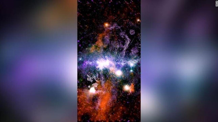 Φωτογραφία της NASA δείχνει τη «βίαιη ενέργεια» του γαλαξία μας