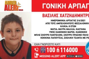 Θεσσαλονίκη: Μητέρα άρπαξε τον γιο της από το σχολείο του και εξαφανίστηκαν