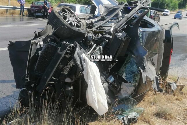 Αργολίδα: Σοκαριστικό τροχαίο με έναν νεκρό