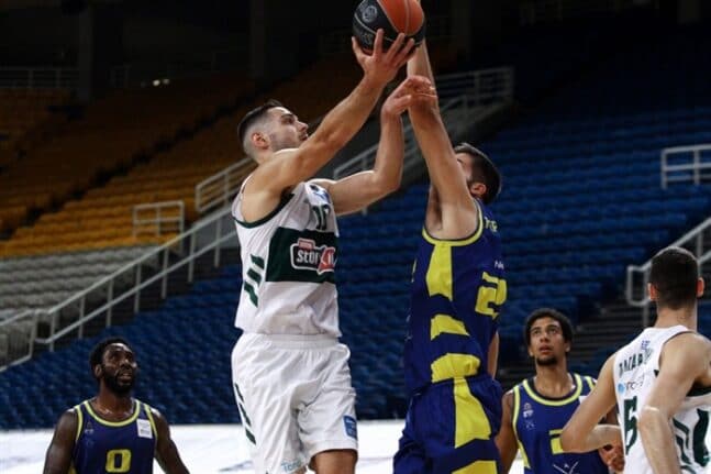 Ο Παναθηναϊκός διέλυσε (100-72) το Λαύριο-Αγωνίστηκαν Δίπλαρος, Μαστρογιαννόπουλος