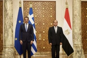 Μητσοτάκης: Προσδοκούμε σύντομα την επέκταση της συμφωνίας μας με την Αίγυπτο