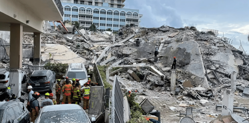 Μαϊάμι: Λιγοστεύουν οι πιθανότητες για επιζώντες στο κτίριο που κατέρρευσε