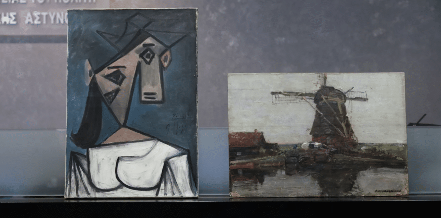 Στην Εθνική Πινακοθήκη επιστρέφουν αύριο οι πίνακες Πικάσο και Μοντριάν