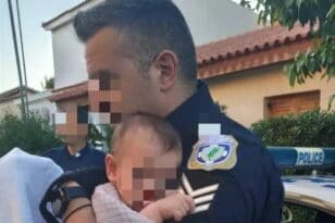 Γλυκά Νερά - Συγκλονίζει ο αστυνομικός που κράτησε το μωρό της Καρολάιν!