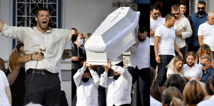 Συγκίνησε ο επικήδειος φίλης της Γαρυφαλλιάς: «Έριξες ξανά από τα βράχια την Ελένη, δολοφόνησες ξανά την Καρολάιν» φίλη