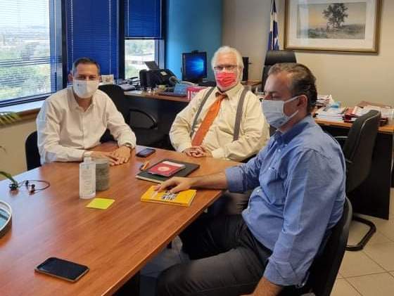 Δυτ. Ελλάδα: Συνάντηση του Αντιπεριφερειάρχη με τον Γενικό Γραμματέα ΥΠΑΑΤ με επίκεντρο τις αγροτικές υποδομές Αντιπεριφερειάρχη
