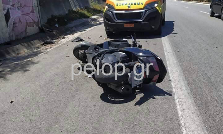 Πάτρα - Τροχαίο: Οδηγός δικύκλου σύρθηκε στο έδαφος έπειτα από ατύχημα στην Ελ. Βενιζέλου ΦΩΤΟ
