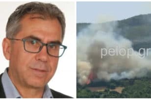 Αχαΐα - Φωτιά στην Δροσιά: Ο Δήμαρχος Eρυμάνθου στο pelop.gr -"Δύσκολη η κατάσταση λόγω των ανέμων" ΦΩΤΟ - ΒΙΝΤΕΟ