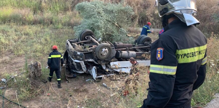 Τραγωδία στο Αγρίνιο: Nεκρός ο οδηγός του φορτηγού