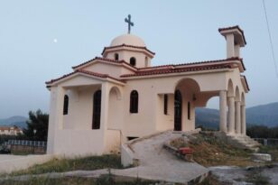 Αίγιο: Ολοκληρώνεται ο ναός του Αγίου Ευαγγελιστή Λουκά στο Νοσοκομείο