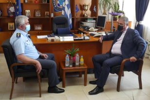 Επίσκεψη του Διοικητή της 6ης ΥΠΕ στην Γενική Περιφερειακή Αστυνομική Διεύθυνση Δυτικής Ελλάδας ΦΩΤΟ