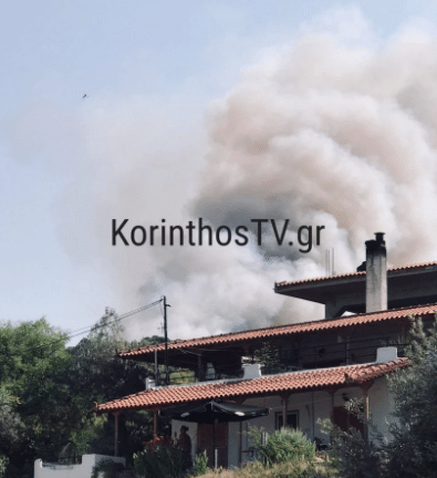 Κόρινθος: Σε εξέλιξη η μεγάλη φωτιά στην περιοχή Άνω Αλμυρής - Μήνυμα του 112 σε κατοίκους να εκκενώσουν άμεσα το χωριό ΦΩΤΟ και ΒΙΝΤΕΟ