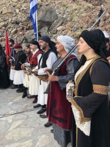 Αχαϊα: Τιμήθηκαν οι ήρωες του θρυλικού Κάστρου του Σαλμενίκου ΦΩΤΟ