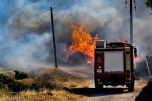 Πολύ υψηλός κίνδυνος για φωτιά αύριο - Σε ποιες περιοχές