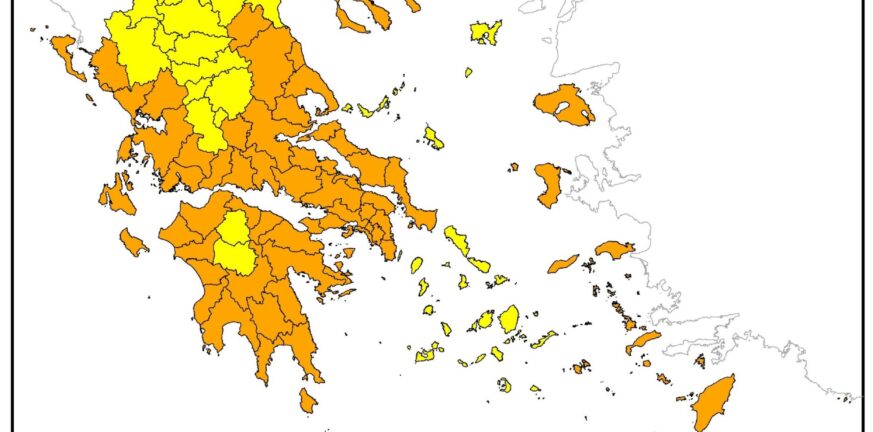 Δυτική Ελλάδα: Σε κατηγορία κινδύνου πυρκαγιάς «4» και την Τρίτη - Προληπτική απαγόρευση κυκλοφορίας οχημάτων Δυτική