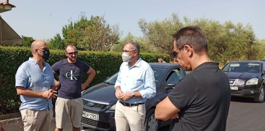 Ίσωμα: Σε εξέλιξη οι εργασίες οδοποιίας - Συνάντηση Μπονάνου με Μπαρή Μπονάνο
