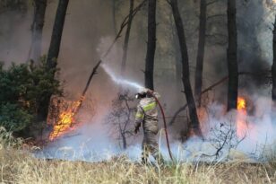 Πολύ υψηλός κίνδυνος πυρκαγιάς σε τέσσερις περιφέρειες την Δευτέρα