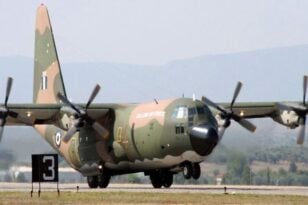 Από τον Αραξο το C-130 που θα μεταφέρει δυνάμεις της ΕΜΑΚ στην Τουρκία