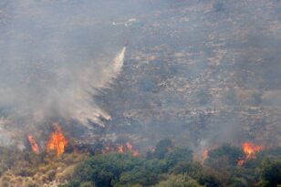 Ρώμη: Πυρκαγιά στα ανατολικά της πρωτεύουσας -Κάτοικοι απομακρύνονται από οικισμούς