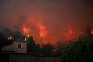 Meteo: Κάηκε το ένα τρίτο των δασών στην Εύβοια