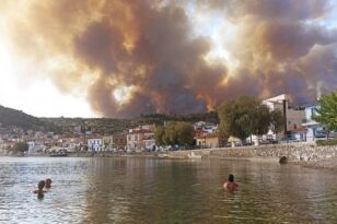Φωτιά στην Εύβοια: Σε κατάσταση έκτακτης ανάγκης η δημοτική ενότητα Ελυμνίων