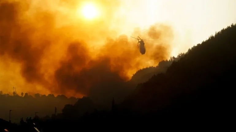 Φωτιά - Ηλεία: "Μάχη" με τις αναζωπυρώσεις για πυροσβέστες και κατοίκους - Επιχειρούν εναέρια μέσα