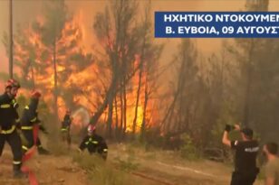 Φωτιά στην Εύβοια: Αποκαλυπτικοί διάλογοι πυροσβεστών την ώρα της μάχης - Ηχητικό ντοκουμέντο