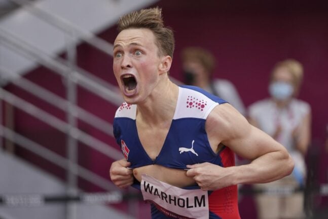 Απίθανος ο Βάρχολμ, νικητής στα 400μ. με εμπόδια με νέο Παγκόσμιο ρεκόρ