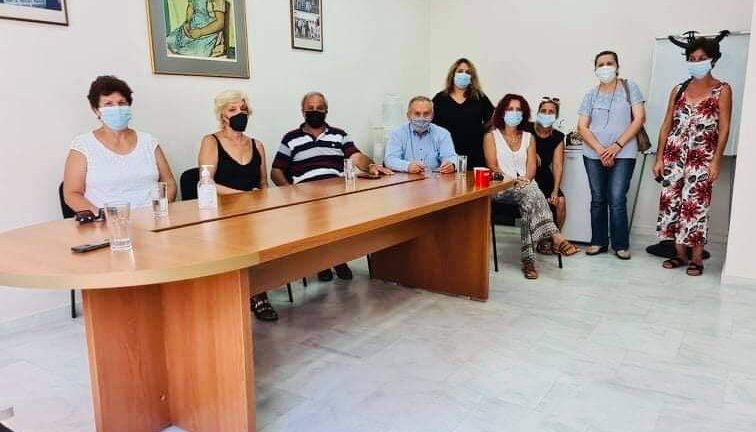ΣΥΡΙΖΑ Αιγίου: Συνάντηση με Εργατικό Κέντρο και σχολικές καθαρίστριες