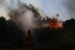 Υψηλός κίνδυνος πυρκαγιάς σε περιοχές της Αχαΐας και της Αιτωλοακαρνανίας