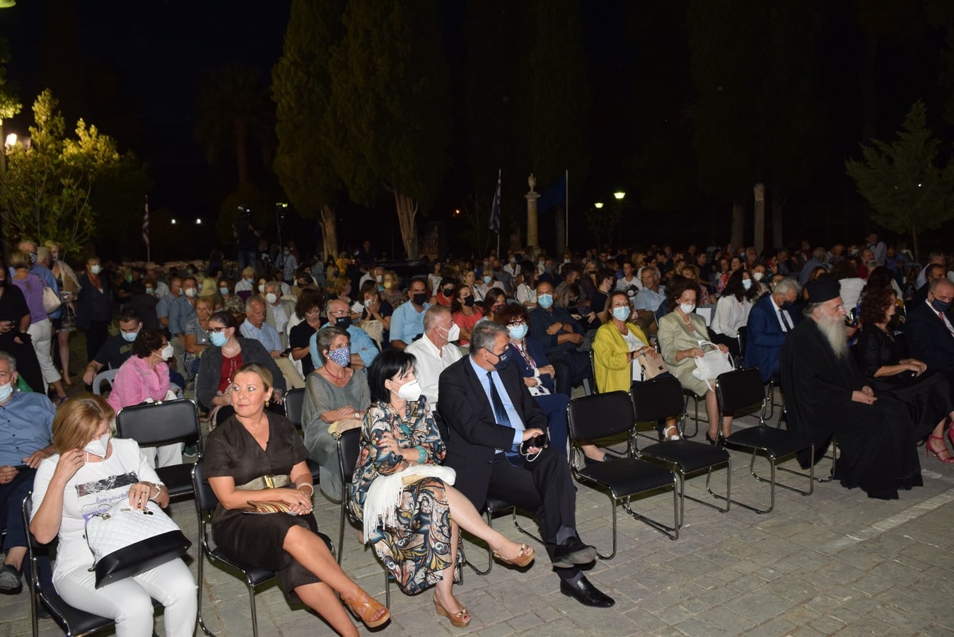 «Ύμνος εις την Ελευθερία» από τον Κήπο των Ηρώων