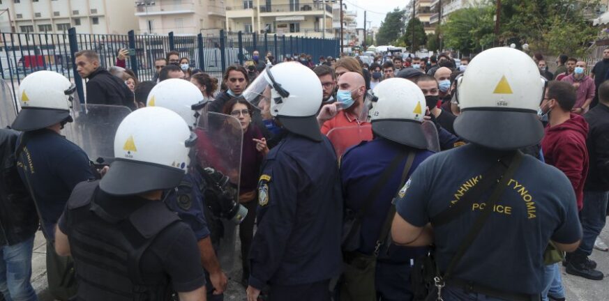 Επεισόδια στο ΕΠΑΛ Σταυρούπολης: Εξι οι συλλήψεις ανηλίκων