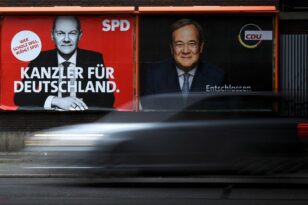 Γερμανία-εκλογές: Το 56% προτιμά τον Όλαφ Σολτς για καγκελάριο και μόνο το 11% τον Άρμιν Λάσετ