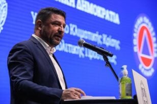 Υπουργείο Πολιτικής Προστασίας: Συναισθηματικά φορτισμένη ομιλία Χαρδαλιά κατά την παράδοση σε Στυλιανίδη