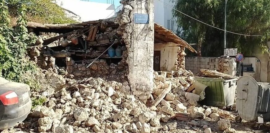 Κρήτη-σεισμός: 772 σπίτια μη κατοικήσιμα
