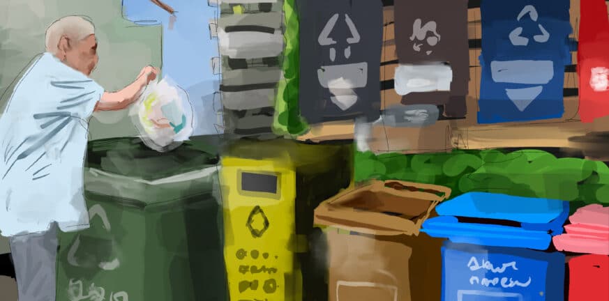 σπιράλ: Που καταλήγουν τα ανακυκλώσιμα από τους μπλε κάδους;